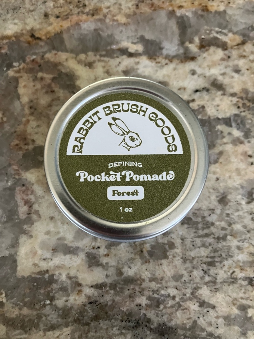 Rabbit Brush Goods Defining Pocket Pomade - Forest (1 oz)
